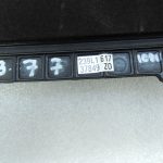 BMW F10 F11 Cimdu nodalījuma vāciņš melns 51169205976 9205976