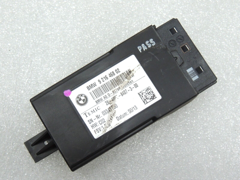Oriģinālais BMW sēdekļu moduļa vadības bloks 61357490465 7490465