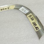 BMW F10 loga rāmis augšējais durvju rāmis hromēts aizmugurējais labais 51357182300 7182300