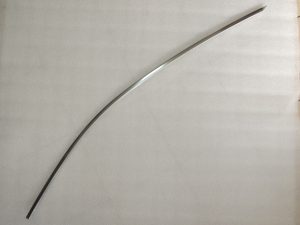BMW F10 F11 loga rāmis augšējais durvju rāmis hromēts priekšējais labais 51337182282 7182282