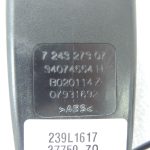 BMW F10 F11 Aizmugurējā kreisā drošības jostas sprādze 72117243273 7243273
