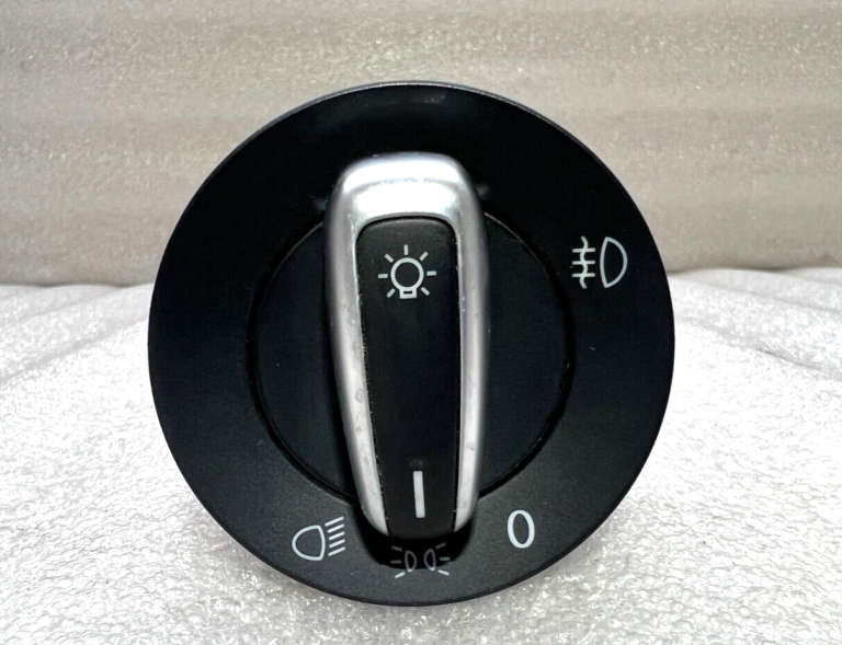 VW Golf Mk6 oriģinālais gaismas slēdzis vairākiem slēdžiem tālvadības gaisma 3c8941431b