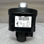 VW Golf Mk6 oriģinālais gaismas slēdzis vairākiem slēdžiem tālvadības gaisma 3c8941431b