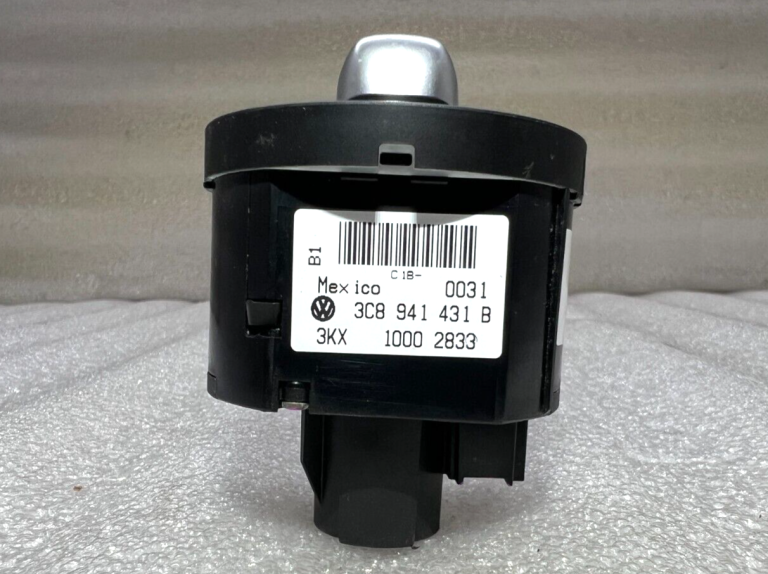 VW Golf Mk6 oriģinālais gaismas slēdzis vairākiem slēdžiem tālvadības gaisma 3c8941431b