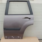 Nissan X-Trail T31 Aizmugurējās kreisās durvis Aizmugurējās kreisās durvis K55 Brūngani pelēks met.
