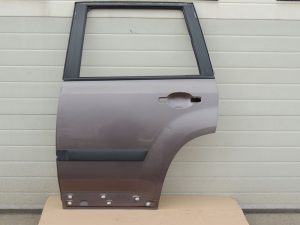 Nissan X-Trail T31 Aizmugurējās kreisās durvis Aizmugurējās kreisās durvis K55 Brūngani pelēks met.