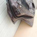 Nissan X-Trail T31 Aizmugurējās kreisās durvis Aizmugurējās kreisās durvis K55 Brūngani pelēks met.