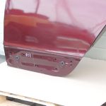 Renault Grand Scenic III Aizmugurējās kreisās durvis Kreisās durvis Krāsa KTENNM Damask Red