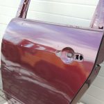 Renault Grand Scenic III Aizmugurējās kreisās durvis Kreisās durvis Krāsa KTENNM Damask Red