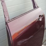Renault Grand Scenic III Aizmugurējās kreisās durvis Kreisās durvis Krāsa KTENNM Damask Red