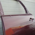 Renault Grand Scenic III Aizmugurējās kreisās durvis Kreisās durvis Krāsa KTENNM Damask Red