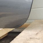 Opel Zafira B Aizmugurējās kreisās durvis Kreisās durvis Krāsa 177 GAL Oglekļa pelēka