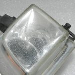 Oriģinālais Opel Vectra C priekšējais kreisais miglas lukturis 13162129, 93181409, 6710037