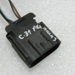 Opel Vectra C Priekšējo miglas lukturu / temperatūras sensora vadu instalācija 24419043