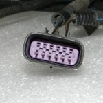 Opel Vectra C Priekšējo miglas lukturu / temperatūras sensora vadu instalācija 24419043