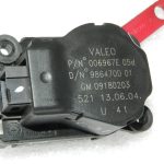 Opel Vectra C Saab 9-3 gaisa kondicionēšanas sistēmas apsildes vārstu aktuators 09180203 9180203