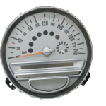 MINI R56 1.6i instrumentu klastera spidometrs 62109233767, 9233767, 9136193