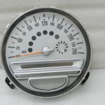 MINI R56 1.6i instrumentu klastera spidometrs 62109233767, 9233767, 9136193