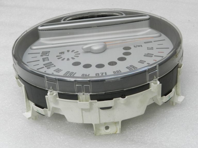 MINI R56 1.6i instrumentu klastera spidometrs 62109233767, 9233767, 9136193