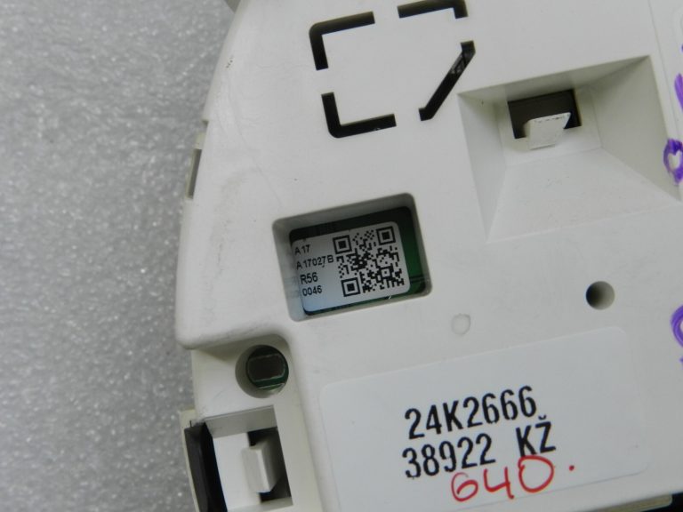 MINI R56 1.6i instrumentu klastera spidometrs 62109233767, 9233767, 9136193