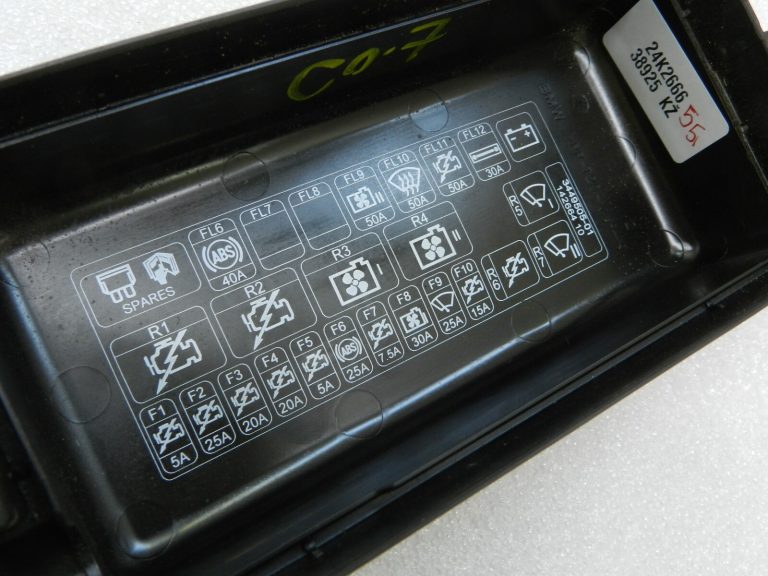 MINI R56 R55 Drošinātāju kārbas vāciņš 61143449505, 3449505