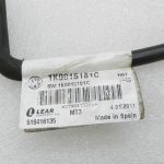 Oriģinālais VW Golf Mk6 Audi Seat Skoda akumulatora vadības bloks mīnus kabelis 1K0915181C