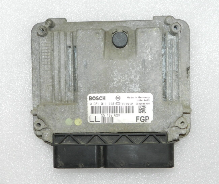 RESET Opel Vectra C Signum Z19DT motora vadības bloks 55189629, 0281011448, 6235370