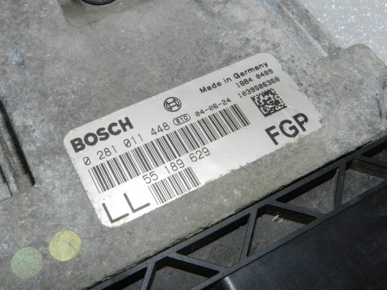 RESET Opel Vectra C Signum Z19DT motora vadības bloks 55189629, 0281011448, 6235370