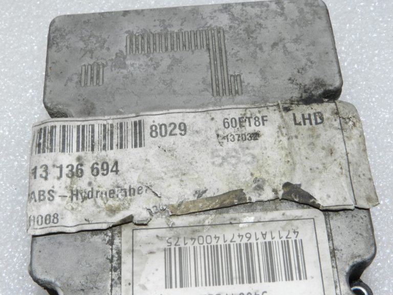 OEM Opel Vectra C ABS ESP sūkņa vadības bloks 13509215AB, 13663913, 13136694
