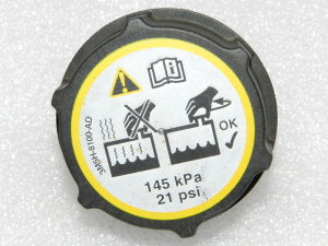 OEM Ford Kuga Mk1 Fiesta Mk7 dzesēšanas šķidruma rezervuāra vāciņš 5193938, DG93-8101-AA