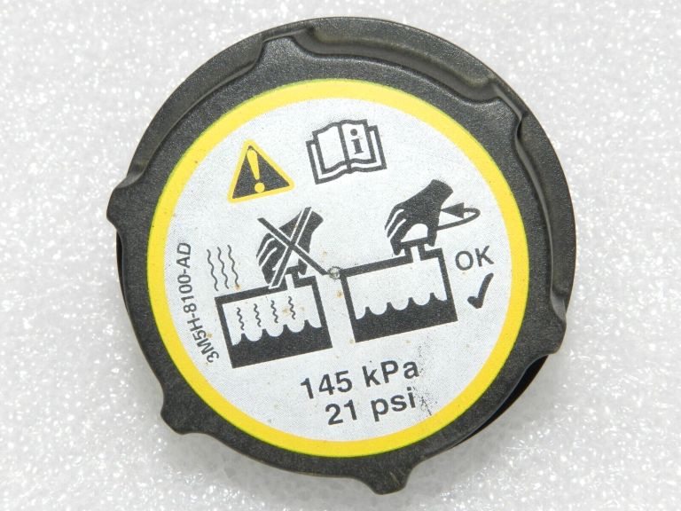 OEM Ford Kuga Mk1 Fiesta Mk7 dzesēšanas šķidruma rezervuāra vāciņš 5193938, DG93-8101-AA