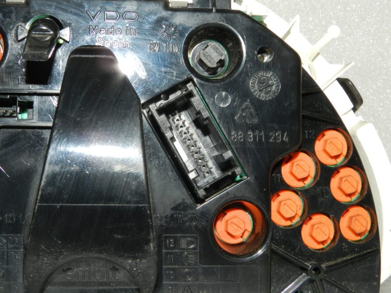 Smart ForTwo W450 0.6 spidometra mērinstrumentu komplekts 0001184V026000000, 0001184V022