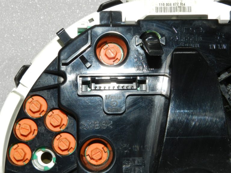 Smart ForTwo W450 0.6 spidometra mērinstrumentu komplekts 0001184V026000000, 0001184V022