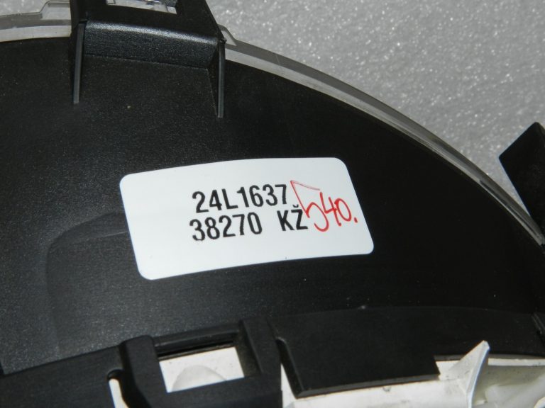 Smart ForTwo W450 0.6 spidometra mērinstrumentu komplekts 0001184V026000000, 0001184V022