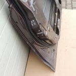 Nissan X-Trail T31 priekšējās kreisās durvis priekšējās kreisās durvis K55 brūngani pelēks met.