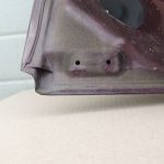 Renault Grand Scenic III Aizmugurējās durvis Aizmugurējās labās durvis Krāsa KTENNM Damask Red
