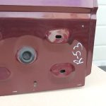 Renault Grand Scenic III Aizmugurējās durvis Aizmugurējās labās durvis Krāsa KTENNM Damask Red
