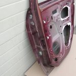 Renault Grand Scenic III Aizmugurējās durvis Aizmugurējās labās durvis Krāsa KTENNM Damask Red