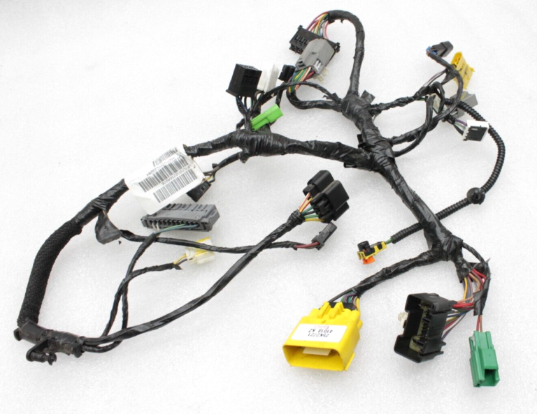 Lancia Thema II priekšējo kreiso sēdekļu atzveltnes elektroinstalācijas siksna K68159087AA, 68159087AA