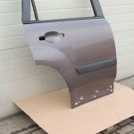 Nissan X-Trail T31 Aizmugurējās labās durvis Aizmugurējās labās durvis K55 Brūngani pelēks met.
