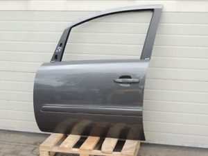 Opel Zafira B priekšējās kreisās durvis kreisās durvis kreisās durvis Krāsa 177 GAL Oglekļa pelēka