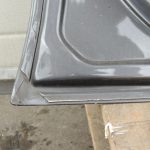 Opel Zafira B priekšējās kreisās durvis kreisās durvis kreisās durvis Krāsa 177 GAL Oglekļa pelēka