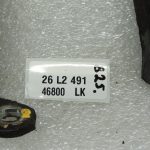 Nissan Navara II D40 Aizmugurējā kreisā durvju eņģe 82421ZP80A 82401ZP80A Black GN0