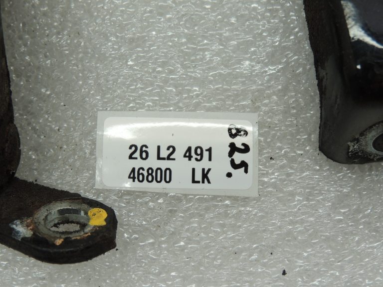 Nissan Navara II D40 Aizmugurējā kreisā durvju eņģe 82421ZP80A 82401ZP80A Black GN0