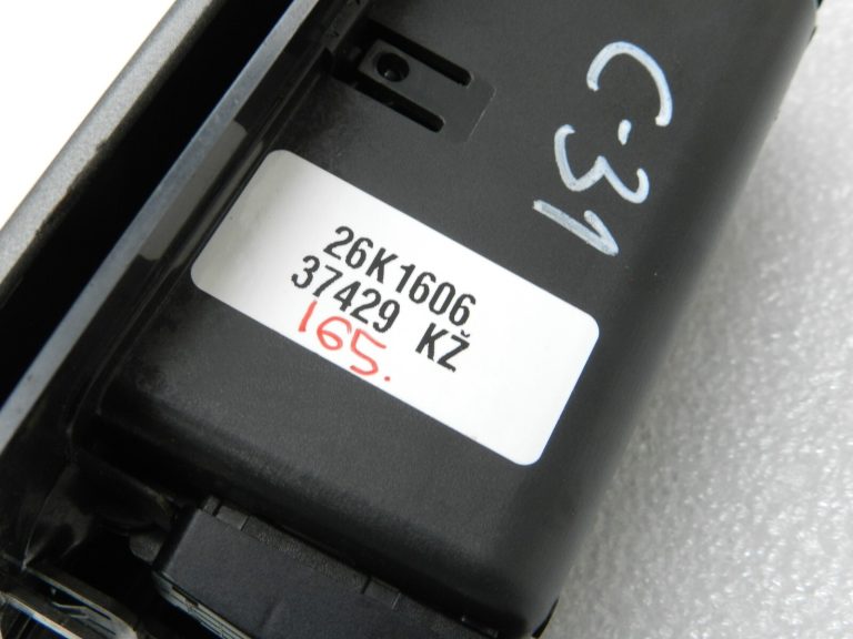 OEM Opel Vectra C pelnu trauks ar apgaismojumu antracīta krāsā 13138371, 9181518