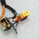 Opel Vectra C Priekšējā kreisā sēdekļa vadu instalācija 13178192, 5176328, 495072894