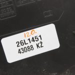 Oriģinālais Opel Antara instrumentu paneļa vāks priekšējā labajā kāju zonā 96820002