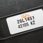 Oriģinālais Opel Antara 2010- Centrālās konsoles gumijas paklājiņš 20870610