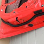 Ford Focus III durvju priekšējā labo durvju rase sarkana 2147844 PBM51-A20124-BF