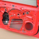 Ford Focus III durvju priekšējā kreisā riteņu sarkana 2147846 PBM51-A20125-BF